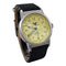 WagnPurr Shop Men's Watch VESTAL Alpha Bravo Round Face Watch - Yellow TAKING PICS NOV 12
