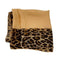 WagnPurr Shop Scarves & Shawls DOLCE & GABBANA Leopard Trim Scarf- Tan New w/Tags