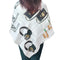WagnPurr Shop Scarves & Shawls LOUIS VUITTON Carre Stickers Silk Neckerchief- Multicolor