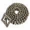 WagnPurr Shop Women's Belt BELT Adjustable Rhinestone with Buckle - Silver