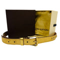WagnPurr Shop Women's Belt LOUIS VUITTON Vintage Gold Belt with Louis Vuitton Box