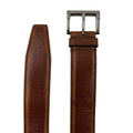 WagnPurr Shop Women's Belt PRADA Distressed Unisex Leather Belt - Rust-Brown