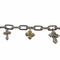 WagnPurr Shop Women's Bracelet KONSTANTINO Sterling Silver & 18K Gold Charm Bracelet
