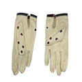 WagnPurr Shop Women's Gloves HERMÈS Vintage Leather Women's Gloves - Cream