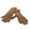 WagnPurr Shop Women's Gloves ISOTONER Suede Leather Sherpa Lined Gloves - Brown New w/Tags