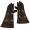 WagnPurr Shop Women's Gloves PORTOLANO Leather Gloves - Brown