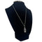 WagnPurr Shop Women's Necklace BRIGHTON Marcasite "Love" Engraved Pendant Necklace - Silver