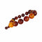 WagnPurr Shop Women's Necklace CASTLECLIFF Vintage Hand Strung Amber Beaded Necklace