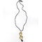 WagnPurr Shop Women's Necklace DENISE McMURTRIE Handmade Double Swirl Gold Necklace - New w/Tags