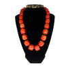 WagnPurr Shop Women's Necklace NECKLACE Hand-Knotted Tapered Coral Polyps Beads