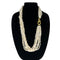 WagnPurr Shop Women's Necklace NECKLACE Keshi Pearls with Gold Tone Clasp