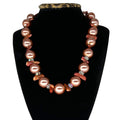 WagnPurr Shop Women's Necklace PAIGE WALLACE Bead Necklace - Copper