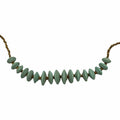 WagnPurr Shop Women's Necklace THIRTY ONE BITS "The Romantic" Beaded Necklace - Turquoise & Gold