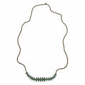 WagnPurr Shop Women's Necklace THIRTY ONE BITS "The Romantic" Beaded Necklace - Turquoise & Gold
