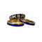 WagnPurr Shop Women's Ring HIDALGO 18K Gold & Blue Enamel Stackable Rings (3)
