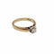 WagnPurr Shop Women's Ring RING Solitaire Diamond 14K Gold
