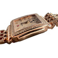 WagnPurr Shop Women's Watch MICHELE Deco Mid Diamond & Mother-of-Pearl Dial Watch - Rose Gold